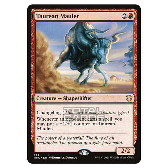 Magic The Gathering - Adventures in the Forgotten Realms - Commander - Taurean Mauler - 143/331