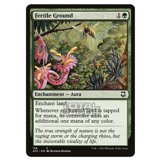 Magic The Gathering - Adventures in the Forgotten Realms - Commander - Fertile Ground - 158/331