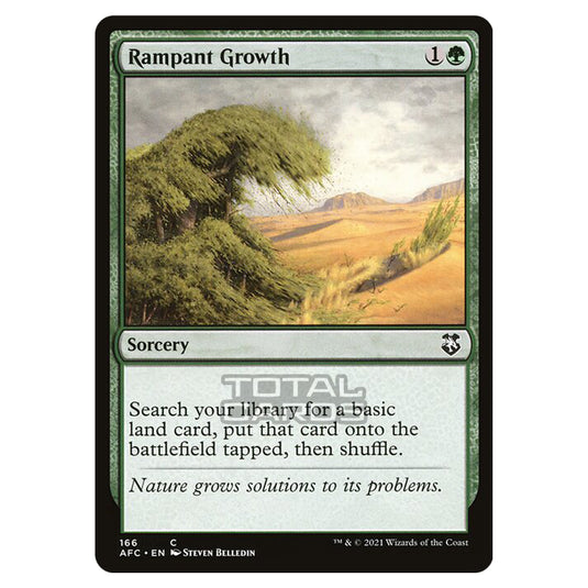 Magic The Gathering - Adventures in the Forgotten Realms - Commander - Rampant Growth - 166/331