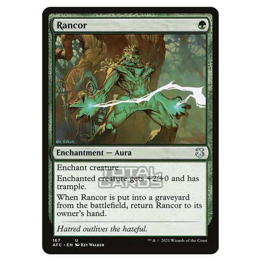 Magic The Gathering - Adventures in the Forgotten Realms - Commander - Rancor - 167/331