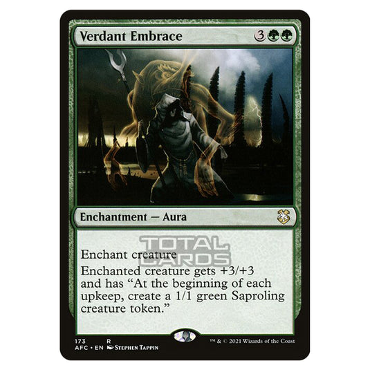 Magic The Gathering - Adventures in the Forgotten Realms - Commander - Verdant Embrace - 173/331