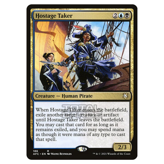 Magic The Gathering - Adventures in the Forgotten Realms - Commander - Hostage Taker - 186/331