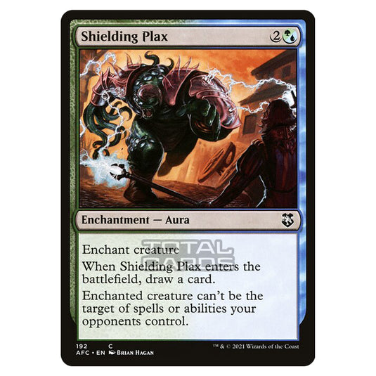 Magic The Gathering - Adventures in the Forgotten Realms - Commander - Shielding Plax - 192/331