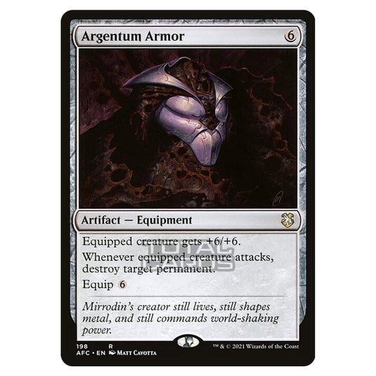 Magic The Gathering - Adventures in the Forgotten Realms - Commander - Argentum Armor - 198/331