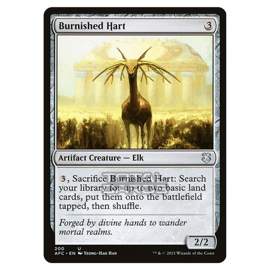 Magic The Gathering - Adventures in the Forgotten Realms - Commander - Burnished Hart - 200/331