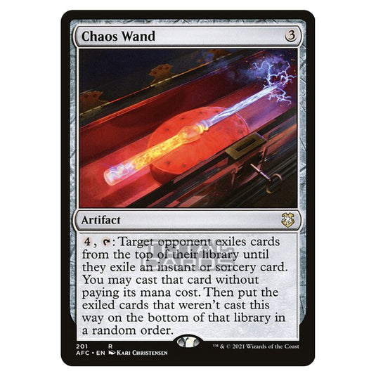 Magic The Gathering - Adventures in the Forgotten Realms - Commander - Chaos Wand - 201/331