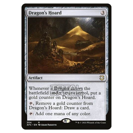 Magic The Gathering - Adventures in the Forgotten Realms - Commander - Dragon's Hoard - 204/331