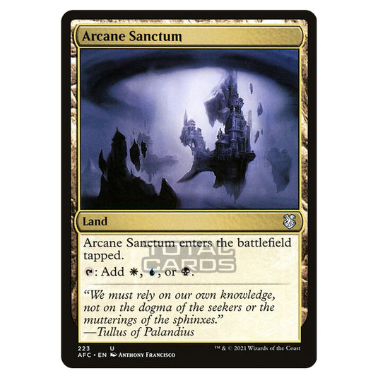 Magic The Gathering - Adventures in the Forgotten Realms - Commander - Arcane Sanctum - 223/331