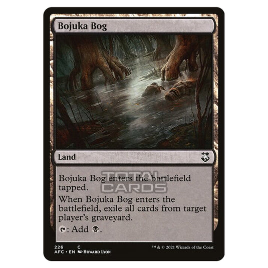 Magic The Gathering - Adventures in the Forgotten Realms - Commander - Bojuka Bog - 226/331