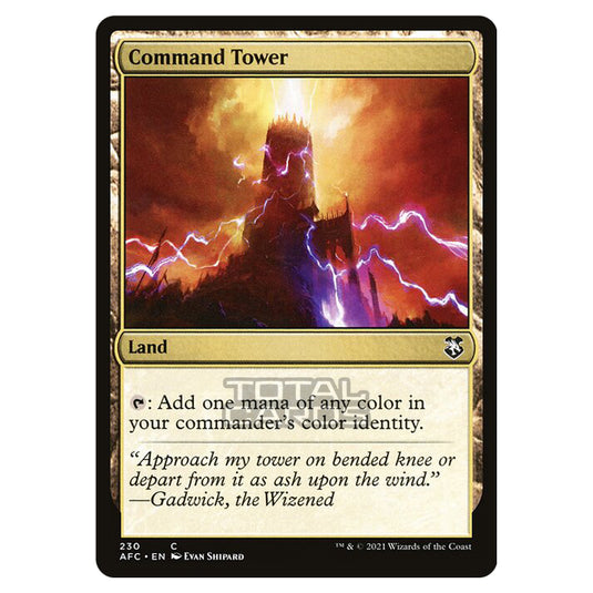 Magic The Gathering - Adventures in the Forgotten Realms - Commander - Command Tower - 230/331