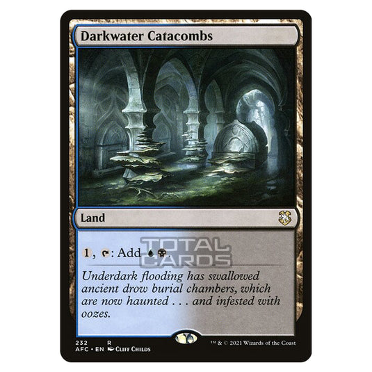 Magic The Gathering - Adventures in the Forgotten Realms - Commander - Darkwater Catacombs - 232/331