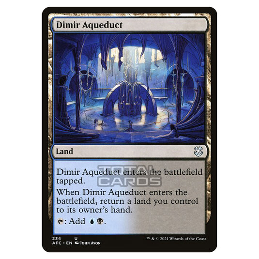 Magic The Gathering - Adventures in the Forgotten Realms - Commander - Dimir Aqueduct - 234/331