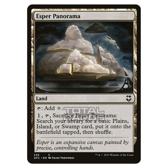 Magic The Gathering - Adventures in the Forgotten Realms - Commander - Esper Panorama - 235/331