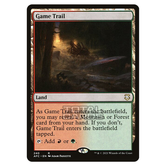 Magic The Gathering - Adventures in the Forgotten Realms - Commander - Game Trail - 240/331