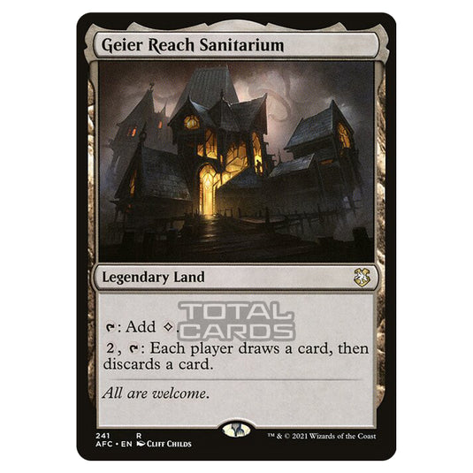 Magic The Gathering - Adventures in the Forgotten Realms - Commander - Geier Reach Sanitarium - 241/331