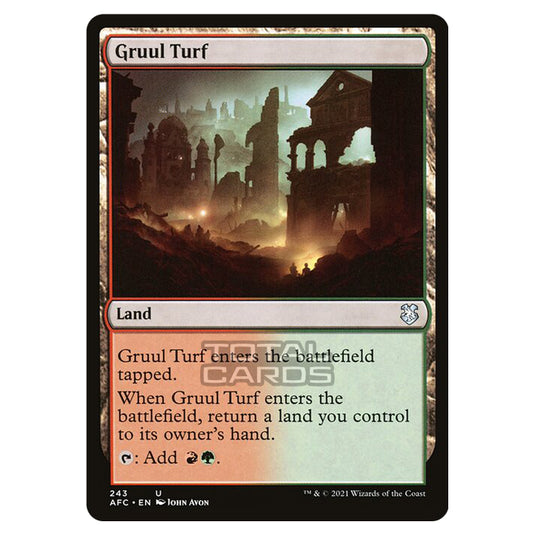 Magic The Gathering - Adventures in the Forgotten Realms - Commander - Gruul Turf - 243/331