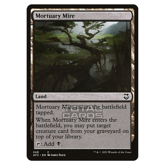 Magic The Gathering - Adventures in the Forgotten Realms - Commander - Mortuary Mire - 249/331