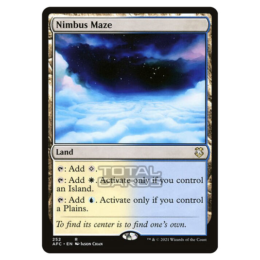 Magic The Gathering - Adventures in the Forgotten Realms - Commander - Nimbus Maze - 252/331