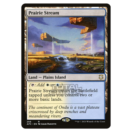 Magic The Gathering - Adventures in the Forgotten Realms - Commander - Prairie Stream - 256/331