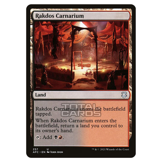 Magic The Gathering - Adventures in the Forgotten Realms - Commander - Rakdos Carnarium - 257/331