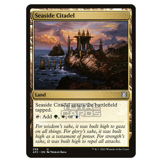 Magic The Gathering - Adventures in the Forgotten Realms - Commander - Seaside Citadel - 258/331