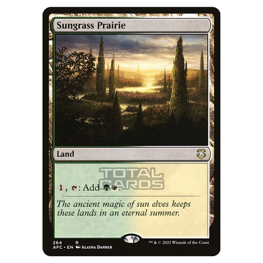 Magic The Gathering - Adventures in the Forgotten Realms - Commander - Sungrass Prairie - 264/331