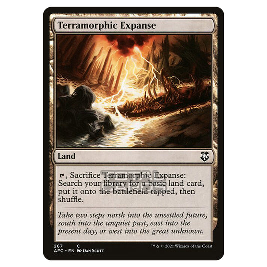 Magic The Gathering - Adventures in the Forgotten Realms - Commander - Terramorphic Expanse - 267/331