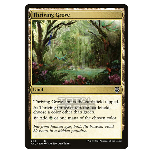 Magic The Gathering - Adventures in the Forgotten Realms - Commander - Thriving Grove - 268/331