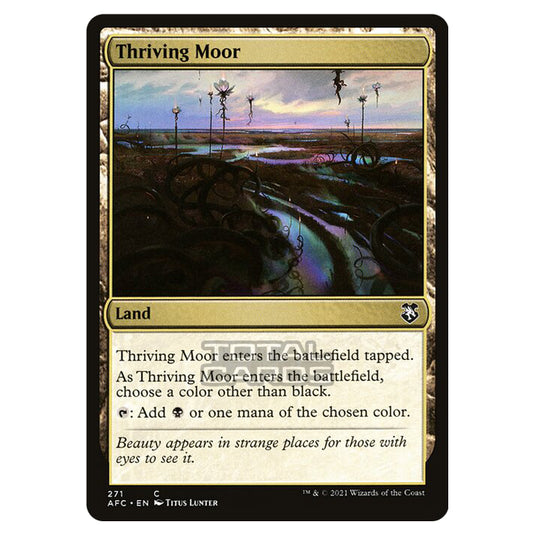 Magic The Gathering - Adventures in the Forgotten Realms - Commander - Thriving Moor - 271/331