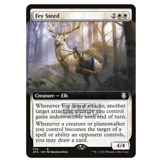 Magic The Gathering - Adventures in the Forgotten Realms - Commander - Fey Steed - 274/331