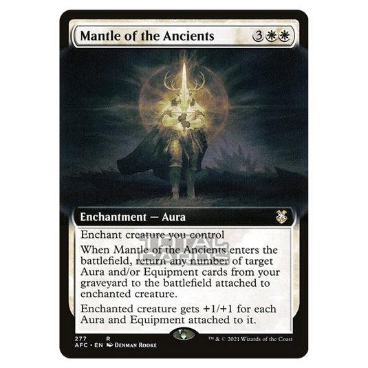 Magic The Gathering - Adventures in the Forgotten Realms - Commander - Mantle of the Ancients - 277/331