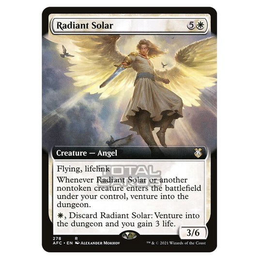 Magic The Gathering - Adventures in the Forgotten Realms - Commander - Radiant Solar - 278/331