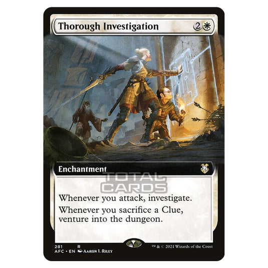 Magic The Gathering - Adventures in the Forgotten Realms - Commander - Thorough Investigation - 281/331