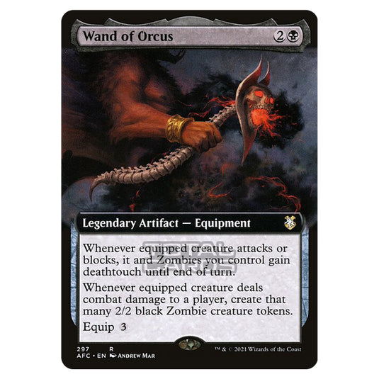 Magic The Gathering - Adventures in the Forgotten Realms - Commander - Wand of Orcus - 297/331