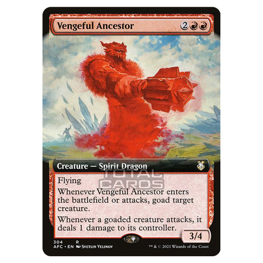 Magic The Gathering - Adventures in the Forgotten Realms - Commander - Vengeful Ancestor - 304/331