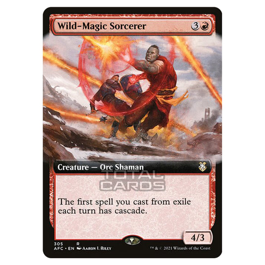 Magic The Gathering - Adventures in the Forgotten Realms - Commander - Wild-Magic Sorcerer - 305/331