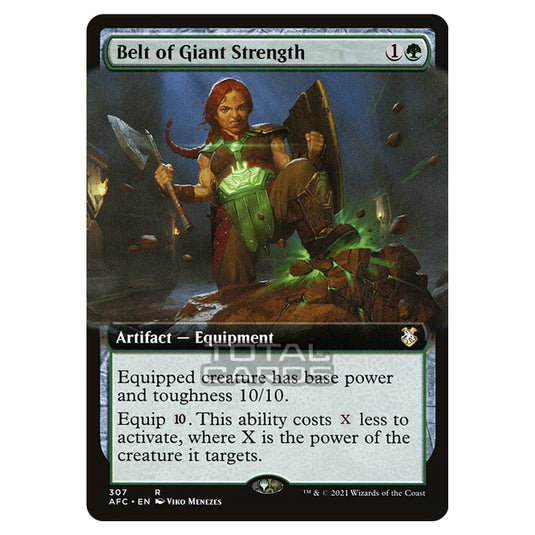 Magic The Gathering - Adventures in the Forgotten Realms - Commander - Belt of Giant Strength - 307/331