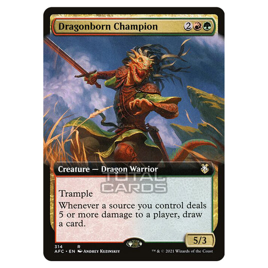 Magic The Gathering - Adventures in the Forgotten Realms - Commander - Dragonborn Champion - 314/331