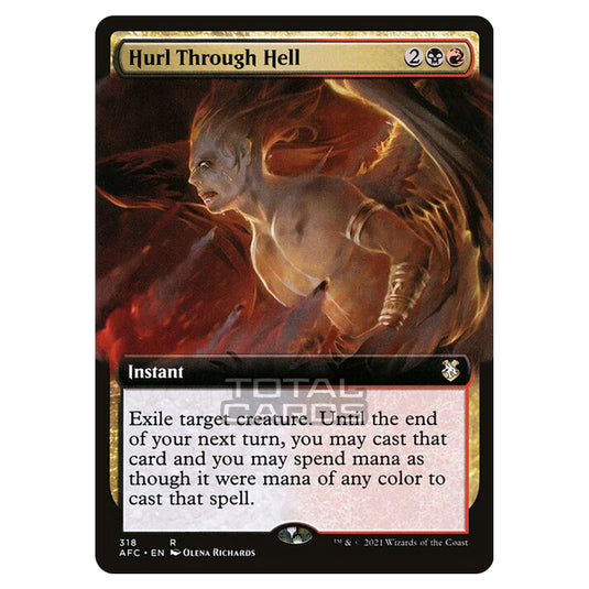 Magic The Gathering - Adventures in the Forgotten Realms - Commander - Hurl Through Hell - 318/331