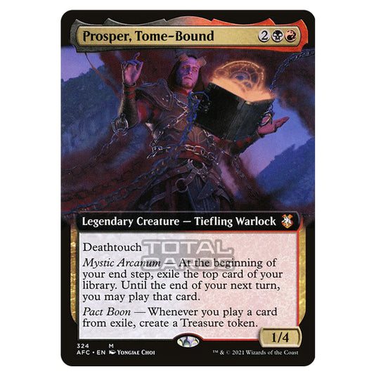 Magic The Gathering - Adventures in the Forgotten Realms - Commander - Prosper, Tome-Bound - 324/331