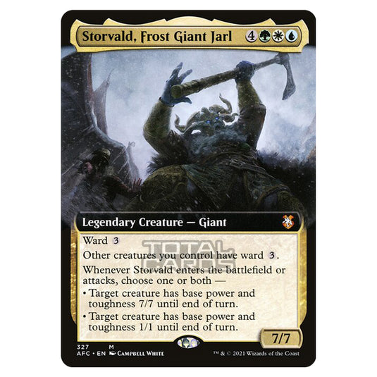 Magic The Gathering - Adventures in the Forgotten Realms - Commander - Storvald, Frost Giant Jarl - 327/331