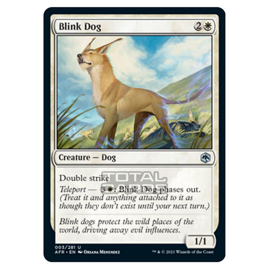 Magic The Gathering - Adventures in the Forgotten Realms - Blink Dog - 3/281