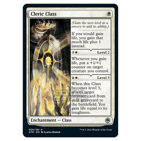 Magic The Gathering - Adventures in the Forgotten Realms - Cleric Class - 6/281