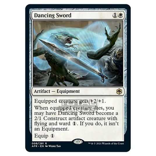 Magic The Gathering - Adventures in the Forgotten Realms - Dancing Sword - 8/281