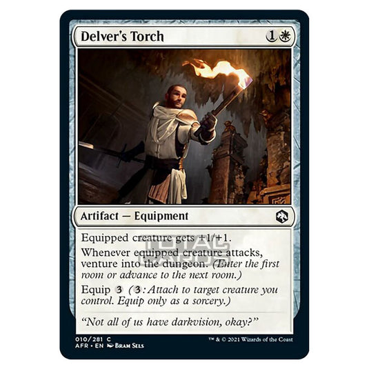 Magic The Gathering - Adventures in the Forgotten Realms - Delver's Torch - 10/281