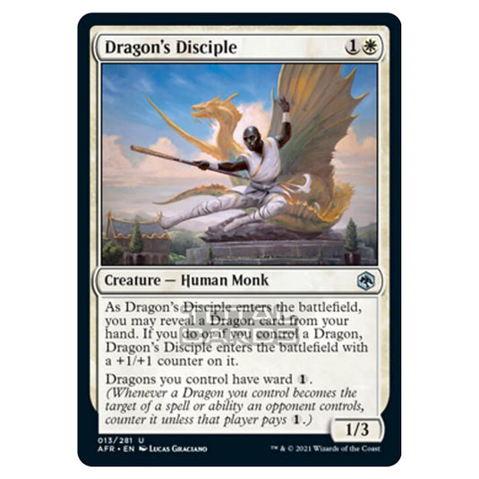 Magic The Gathering - Adventures in the Forgotten Realms - Dragon's Disciple - 13/281