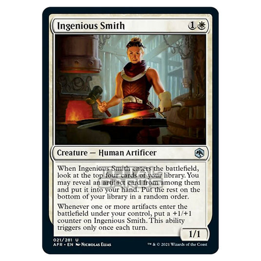 Magic The Gathering - Adventures in the Forgotten Realms - Ingenious Smith - 21/281