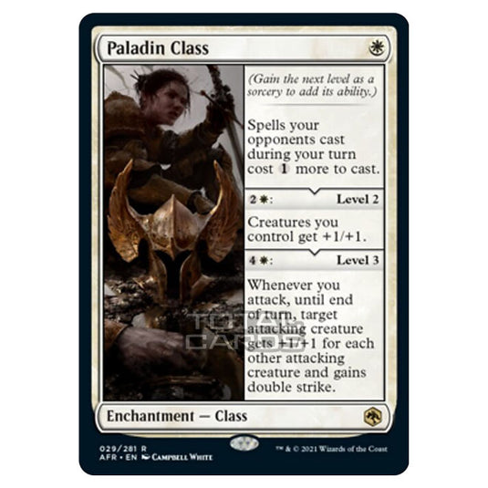 Magic The Gathering - Adventures in the Forgotten Realms - Paladin Class - 29/281