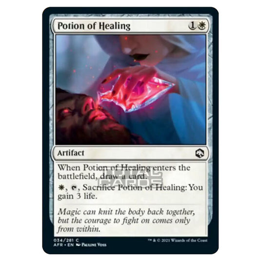 Magic The Gathering - Adventures in the Forgotten Realms - Potion of Healing - 34/281