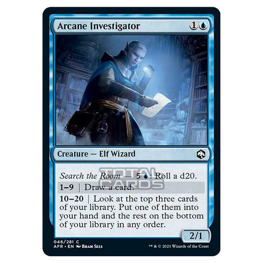 Magic The Gathering - Adventures in the Forgotten Realms - Arcane Investigator - 46/281